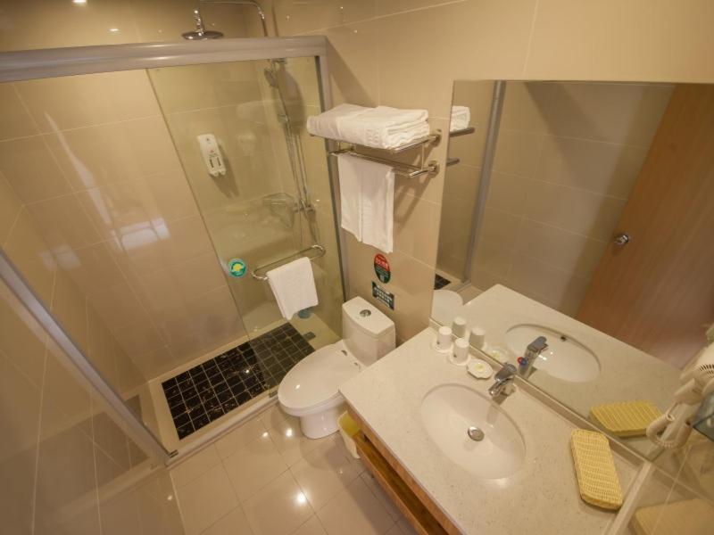 Greentree Inn Jiangsu Suzhou Gongyequan District Xinglong Street Express Hotel Luaran gambar