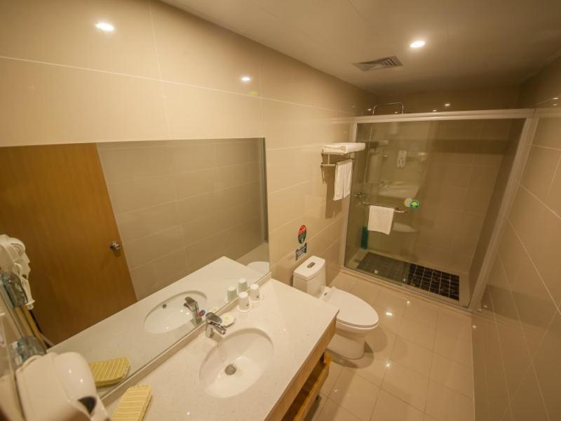 Greentree Inn Jiangsu Suzhou Gongyequan District Xinglong Street Express Hotel Luaran gambar