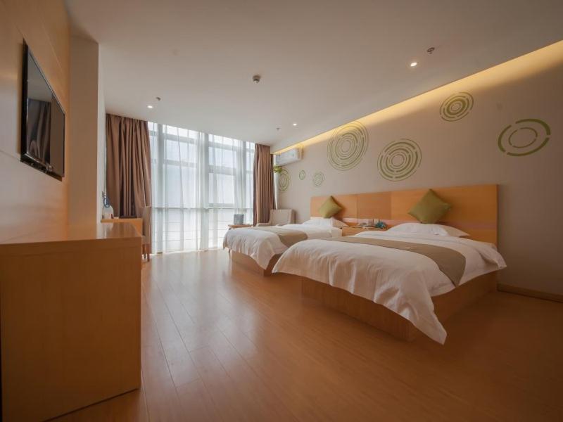 Greentree Inn Jiangsu Suzhou Gongyequan District Xinglong Street Express Hotel Luaran gambar
