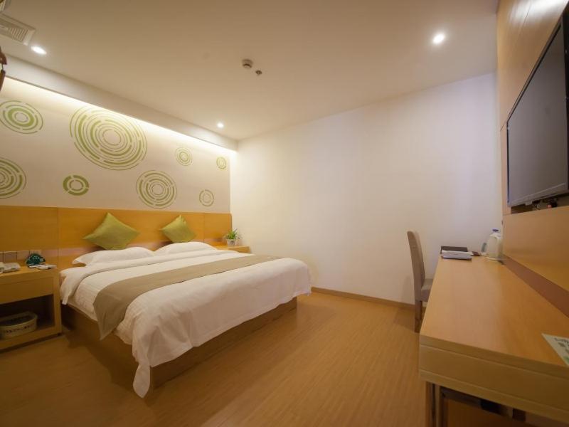 Greentree Inn Jiangsu Suzhou Gongyequan District Xinglong Street Express Hotel Luaran gambar