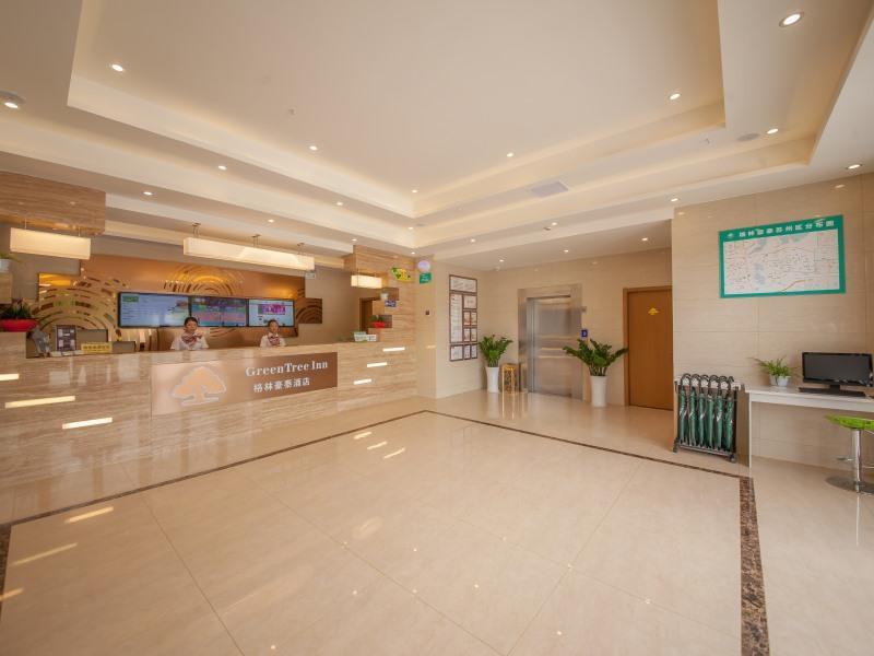 Greentree Inn Jiangsu Suzhou Gongyequan District Xinglong Street Express Hotel Luaran gambar